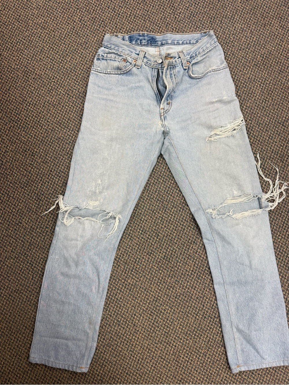 Levi's Light Blue Distressed Women's Jeans